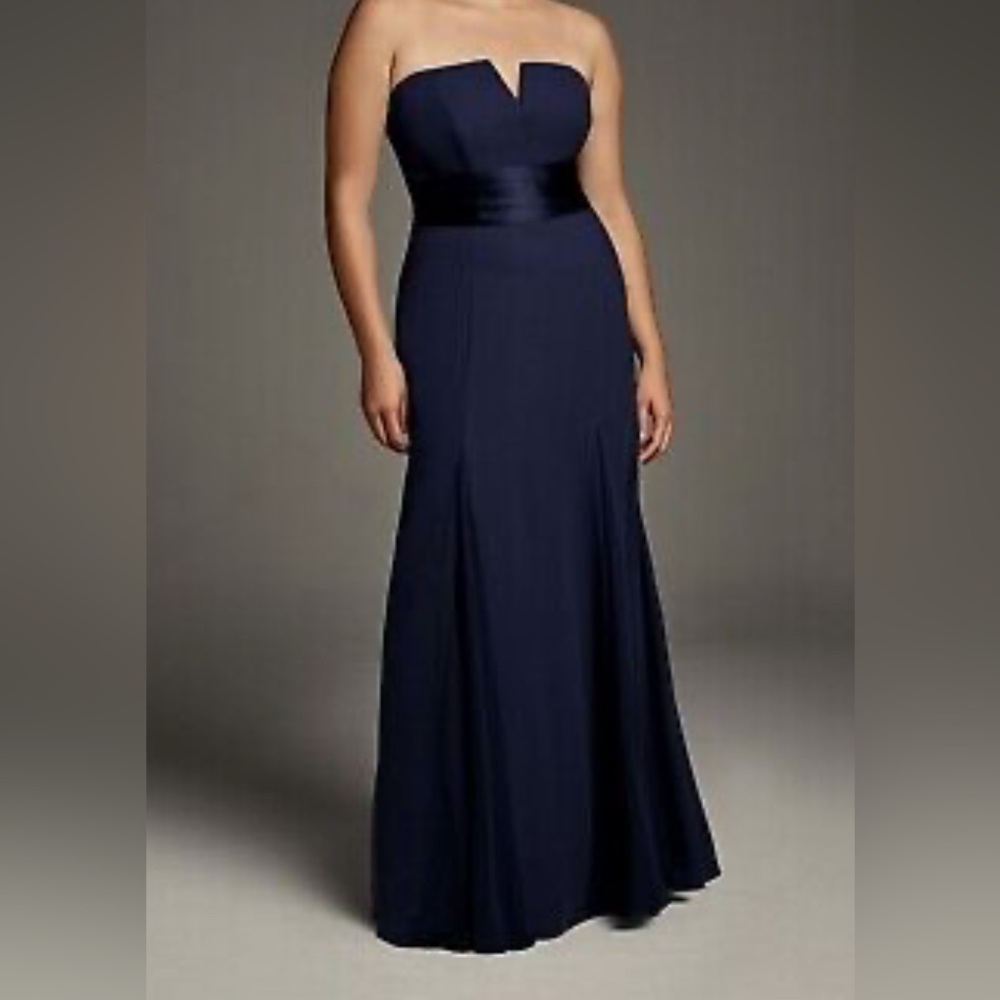 Navy Vera Wang gown
